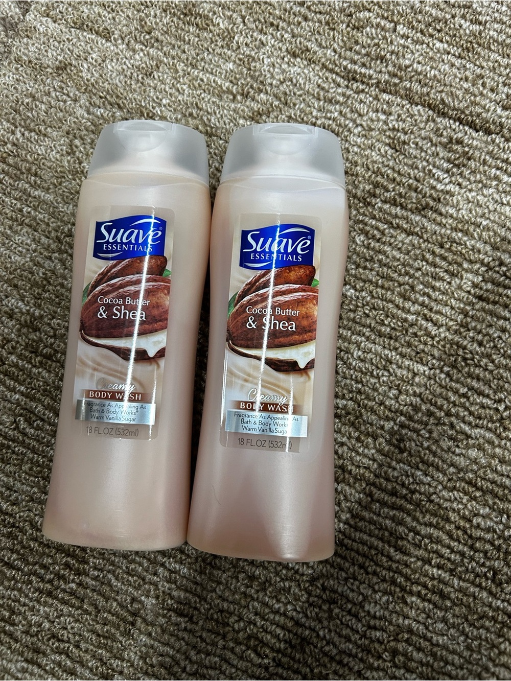 Suave Essentials Cocoa Butter & Shea Body Wash - Soft Pink